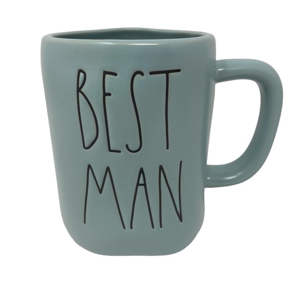 Rae Dunn BEST MAN Ceramic Mug - Picture 1 of 5